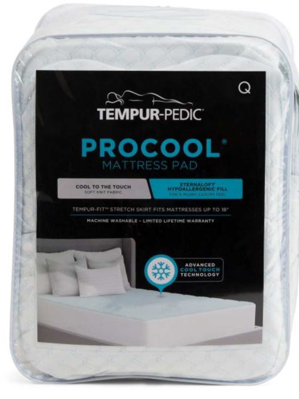 TEMPUR PEDIC procool mattress pad